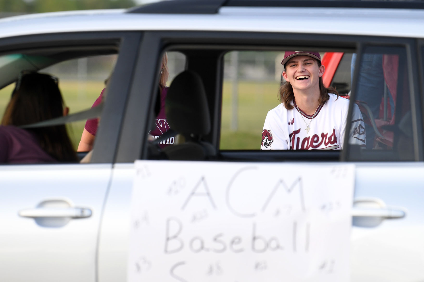 A&M Consolidated baseball Senior Night